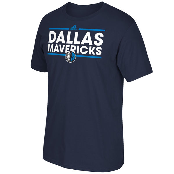 NBA Men Dallas Mavericks adidas Dassler TShirt  Navy->nba t-shirts->Sports Accessory